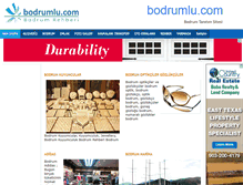 Tablet Screenshot of bodrumlu.com